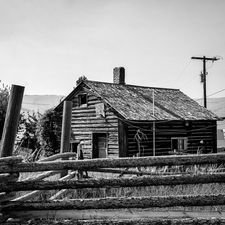 original homestead of Pintler Mountain Beef