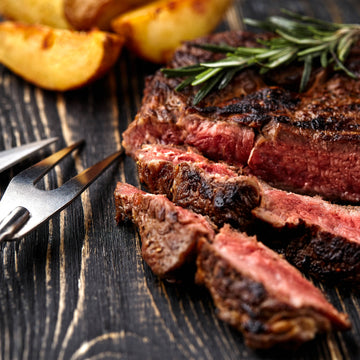 grilled sirloin steak - Pintler Mountain Beef