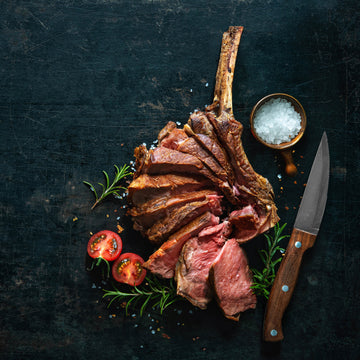 Bone-in ribeye or Tomahawk Steak - Pintler Mountain Beef